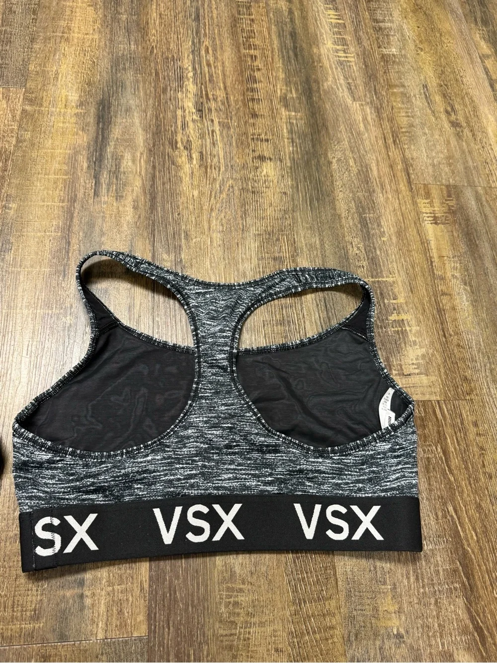 Victoria’s Secret Black And Gray Racerback Sports Bra‎ Bundle of 2